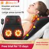 Electric Cervical Pillow For Neck Airbag Ttraction Shiatsu Head Body Back Waist Massager Car With Heating Vibrating Massage