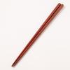 High Natural Wipe Satine Made In Japan Chopsticks, Quality, Wood, 23.5cm, Hexagonal, Lacquer, Brown, G-64560