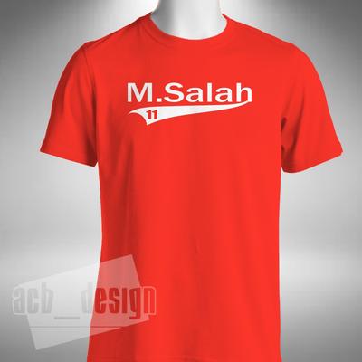 Mo Salah T-Shirt Liverpool Mohamed Salah 11 Egypt Egyptian King
