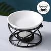 Burner, Essential , Tealight Candle Holder, Scented Melt Holder for Cafe Bar Home Table Decoration