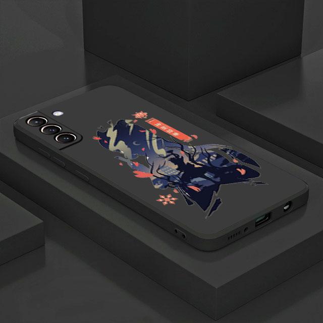 

Чехол с рисунком аниме Genshin Impact для Samsung Galaxy S20 S22 Ultra S21 FE S10 S9 Plus Note 20 10 Lite 9, мягкий чехол для телефона Samsung S22 Ultra 5G