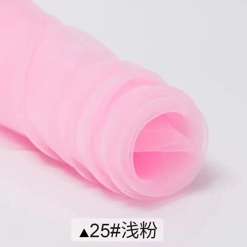 

1m/2m/5m Soft Organza Mesh Fabric Making Wedding Dresses Curtain Scene Decoration Handmake DIY Sewing Fabrics TJ0031 150x100cm