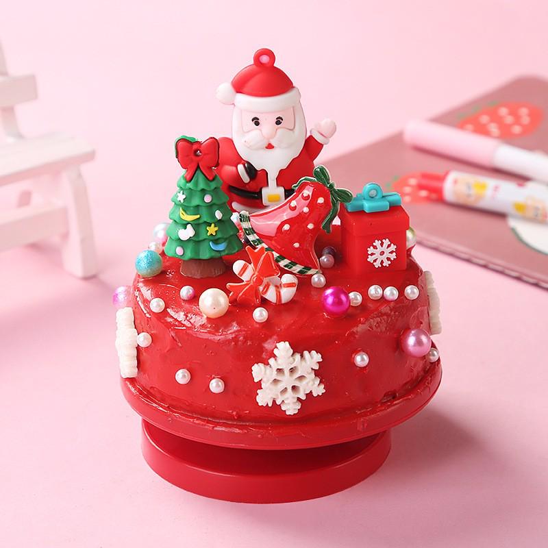 DIY Cartoon Music Box - Handmade Rotating Birthday Gift & Educational Toy for Kids