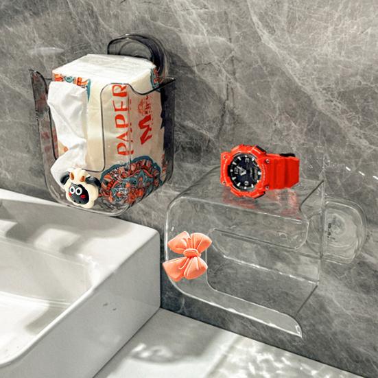 Duvara Monte Mutfak Mendilleri Saklama Kutusu Mendil Tutucusu Büyük Açıklık Pürüzsüz Kenar Kolay Kurulum Delme Gerektirmez Yeniden Doldurulabilir Tuvalet Mendilleri Kutusu