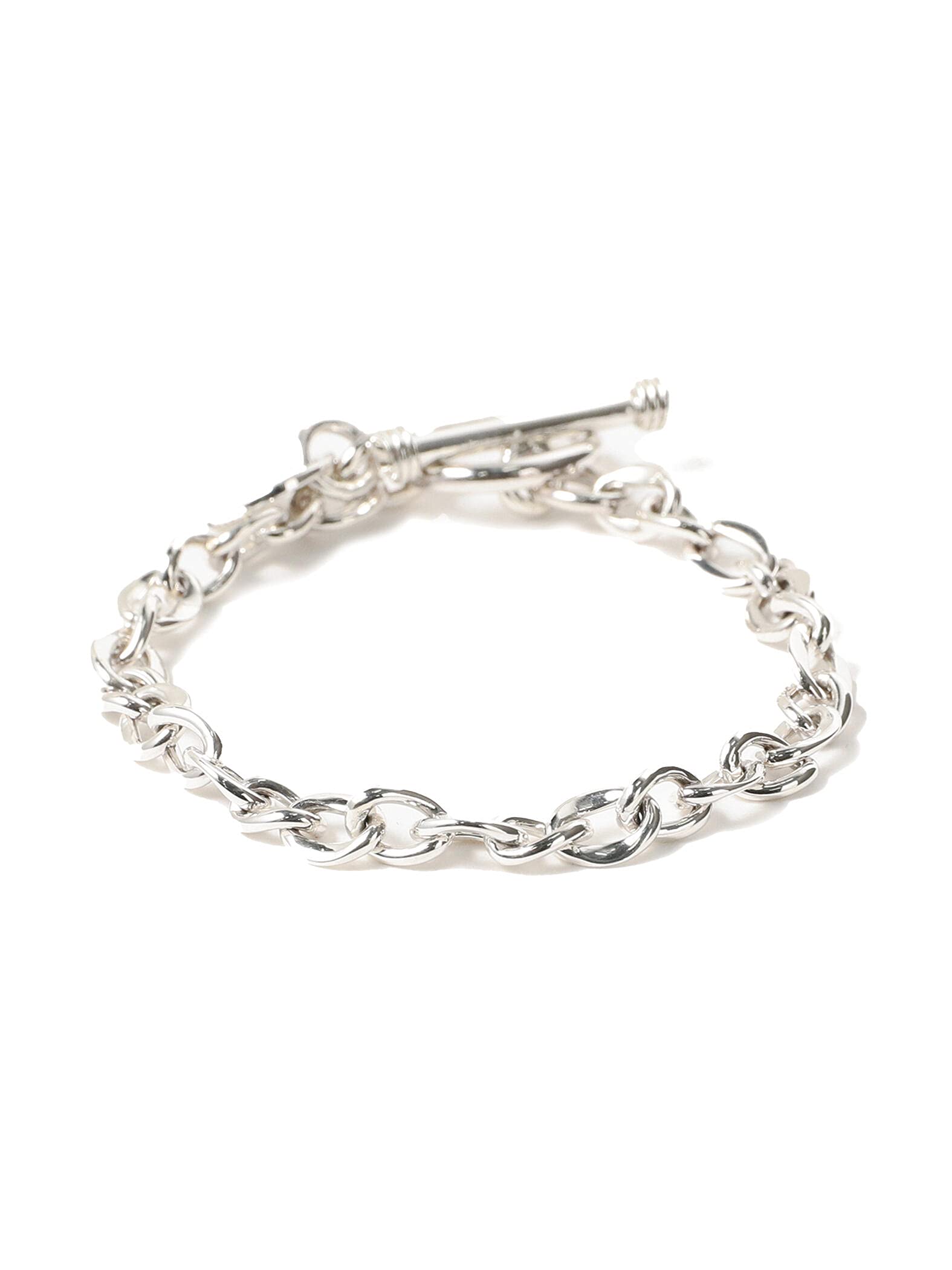 

Ray XOLO Link Bracelet SILVER SILVER 17cm BEAMS/Accessories JEWELRY/Curve Women s