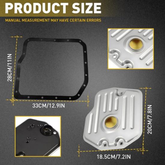 Transmission Filter Oil Pan Gasket Kit Fits Lexus RX300 1999-2003 ES300 1999-01