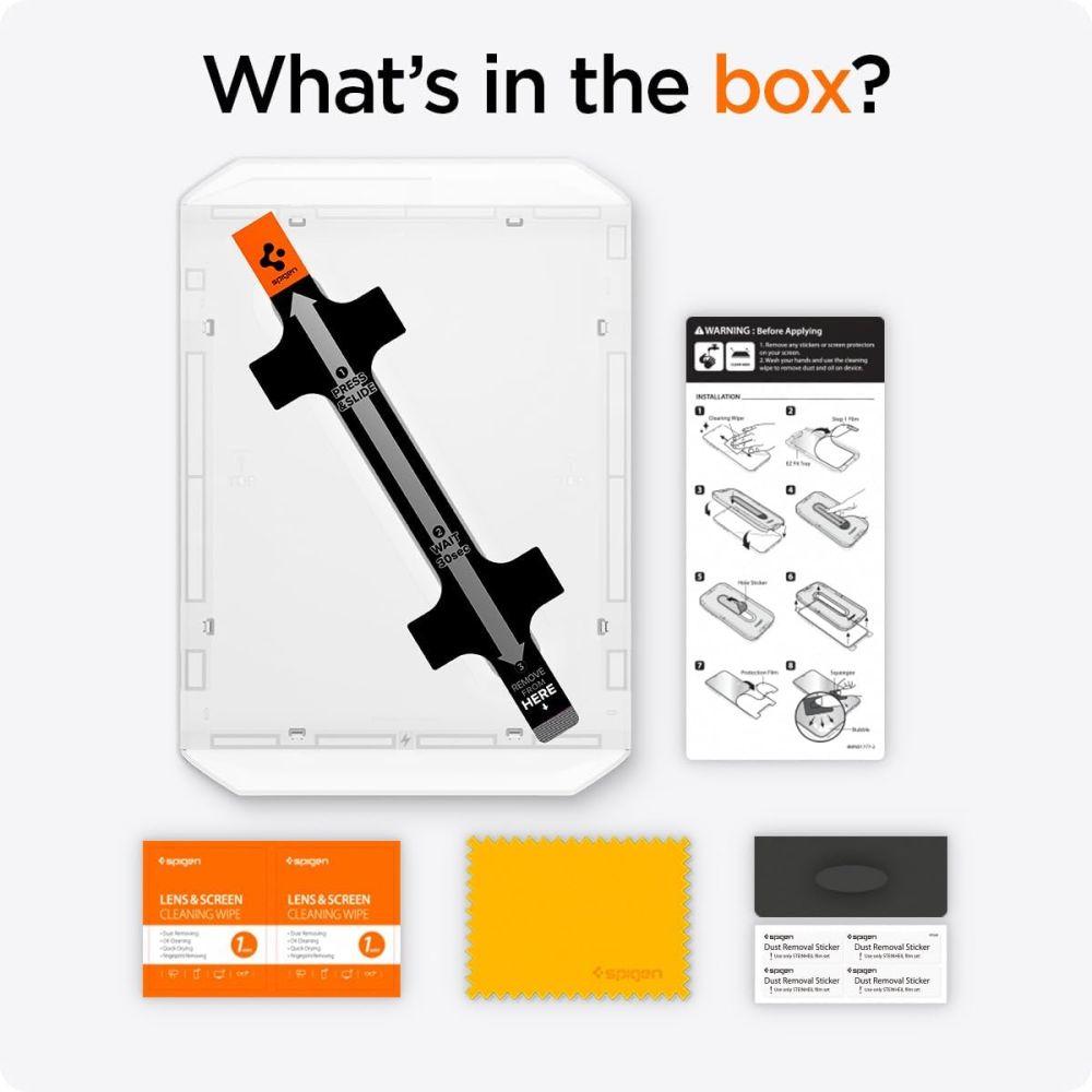 Szkło Hartowane Spigen Glas.tr Ez Fit Ipad Pro 13 7 / 2024 Clear