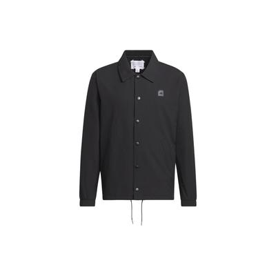 Adicross Coaches Jacket Letter Print Single-Breasted Long Sleeve Jacket Men Jacket Black IT8324