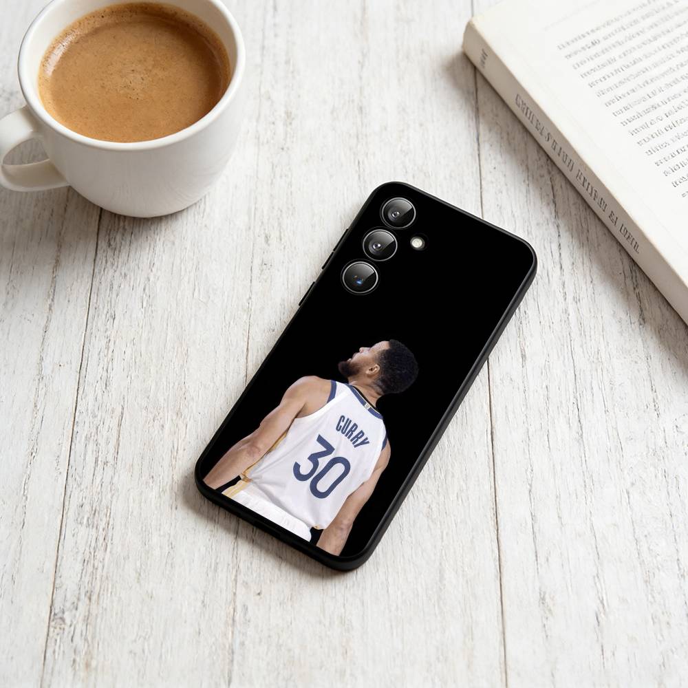 

S-Stephen Curry Phone Case For Samsung Galaxy A73,A72,A71,A70,A53,A52,A51,Others Soft Black Cover Samsung a20s