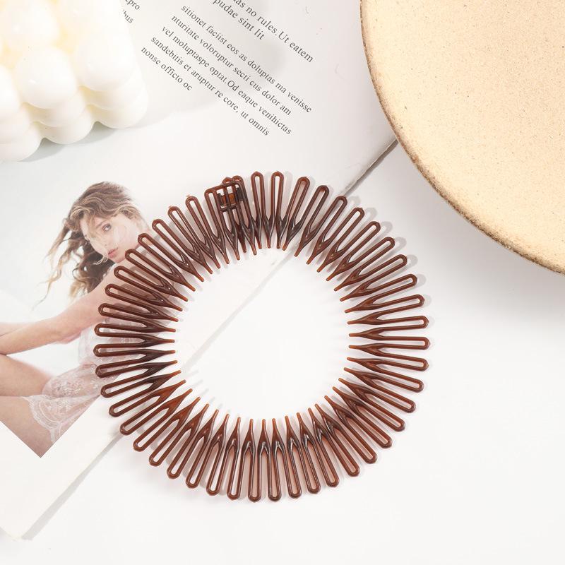 European & American Fashion Colorful Hair Comb for Updos