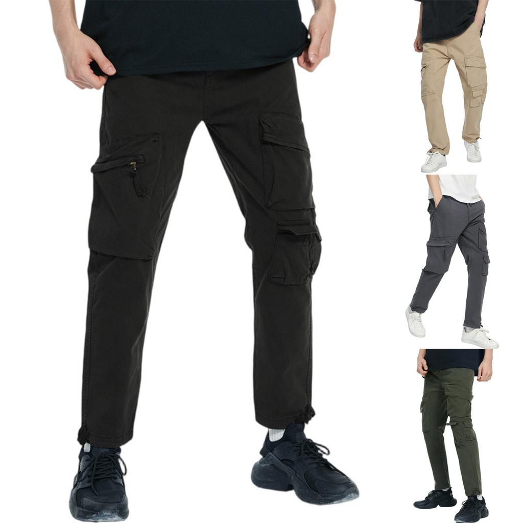 Men's Sports Casual Jogging Trousers Lightweight Hiking Work Pants Outdoor Pant