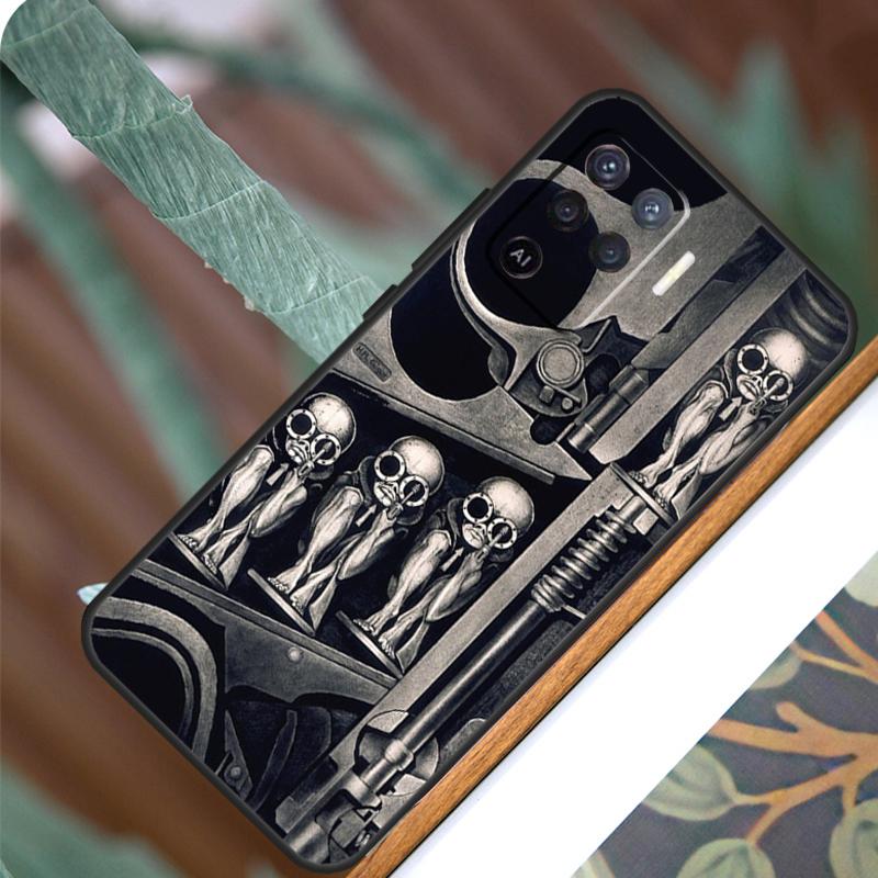 Funny Alien For OPPO A53S A57S A54S A38 A78 A58 A79 A15 A17 A77 A16 A76 A96 A52 A72 A5 A9 A94 A74 Case