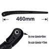 Erick's Wiper 14" Rear Wiper Blade & Arm Set Kit For Seat Ibiza 6L 6J 2002 - 2012 Windshield Windscreen Tailgate Window Brush