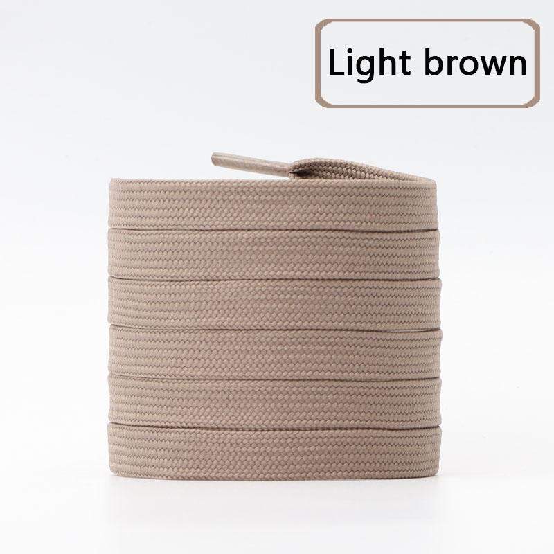 1Pair/3Pair New 0.8cm Wide Flat Durable Shoelace Suitable for A Variety of Shoes Solid-color High-quality Shoelaces