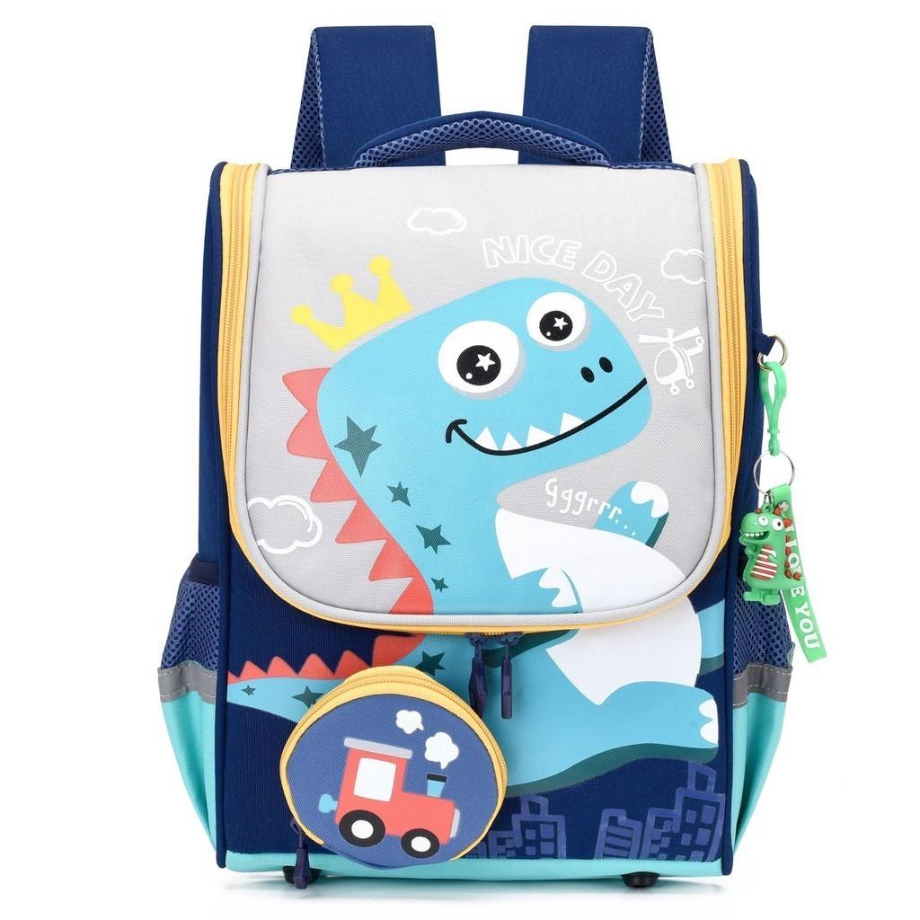 Cute Cartoon Toddler Backpack For Boys And Girls With Breathable Nylon Material