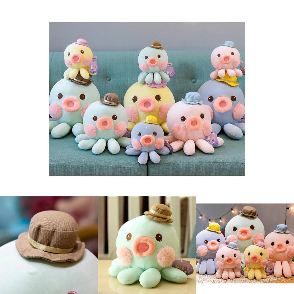 Cute And Cuddly Octopus Plush Toy In Multiple Colors 20/30/40cm