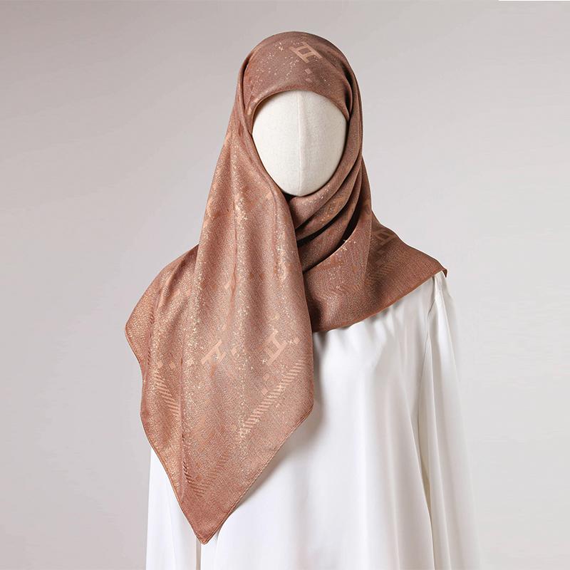 Luxury Bohemia Pashmina Scarf Long Muslim Quadrate Shawl Female Foulard Soft Turban Head Wraps For Women Headband Hijab