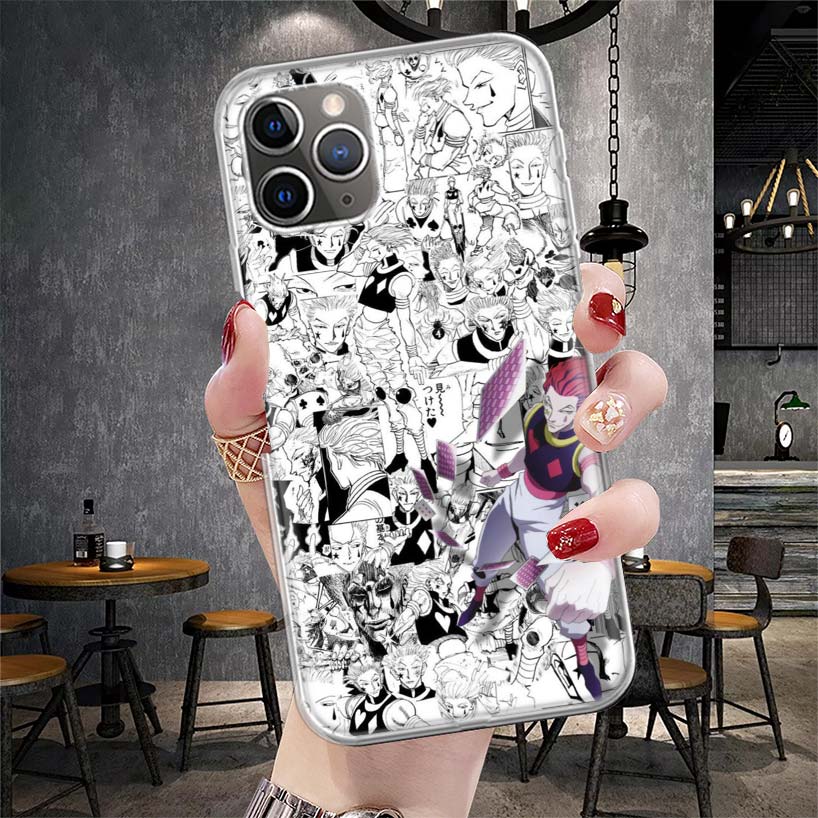 Anime Hunter HXH Soft Phone Case For IPhone 11 17 Air 16E 16 Pro Max 15 + 14 Plus 13 Mini 12 Apple 7 SE 8 Fundas Coque 11 17 Air