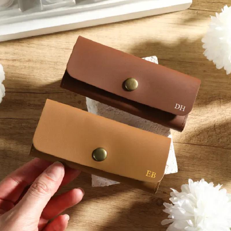 Portable PU Leather Guitar Pick and Multi-Card Storage Case for Mobile Phones