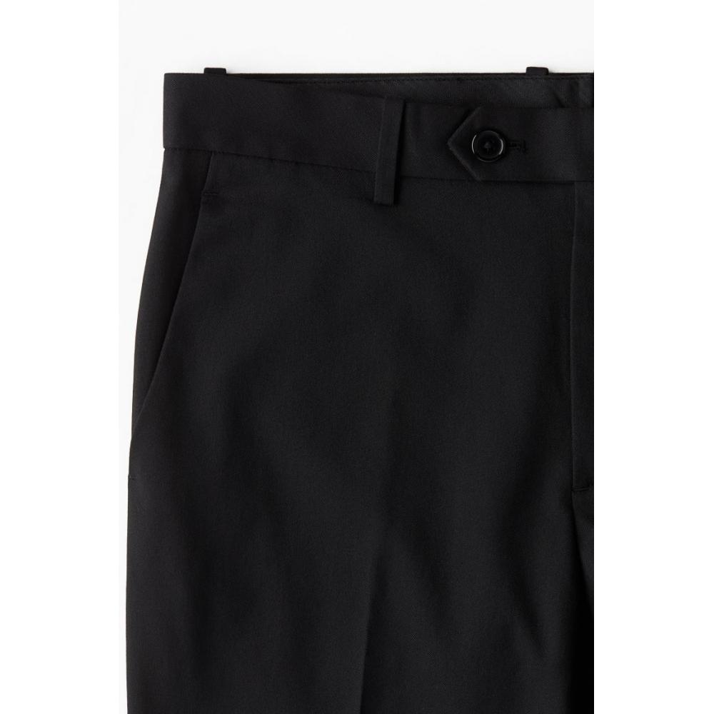 H M Regular Fit Suit Pants Black