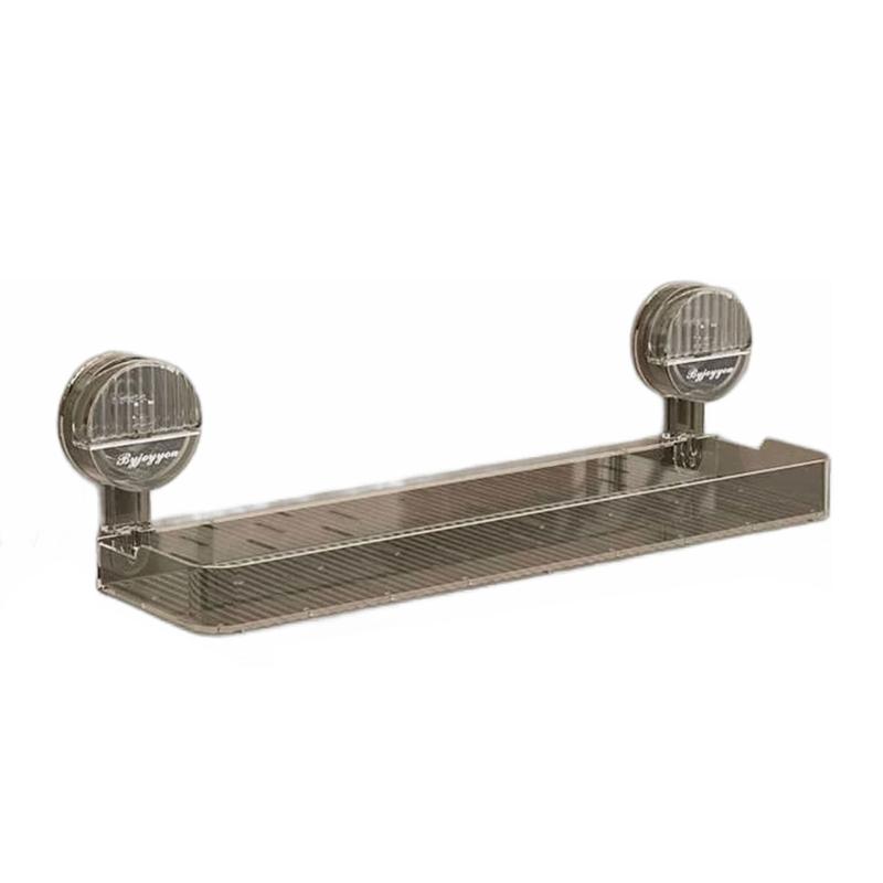 Convenient Suction Cup Storage Sturdy and Modern Suction Cup Rack Accessible Storage Container Holder for Everyday Items