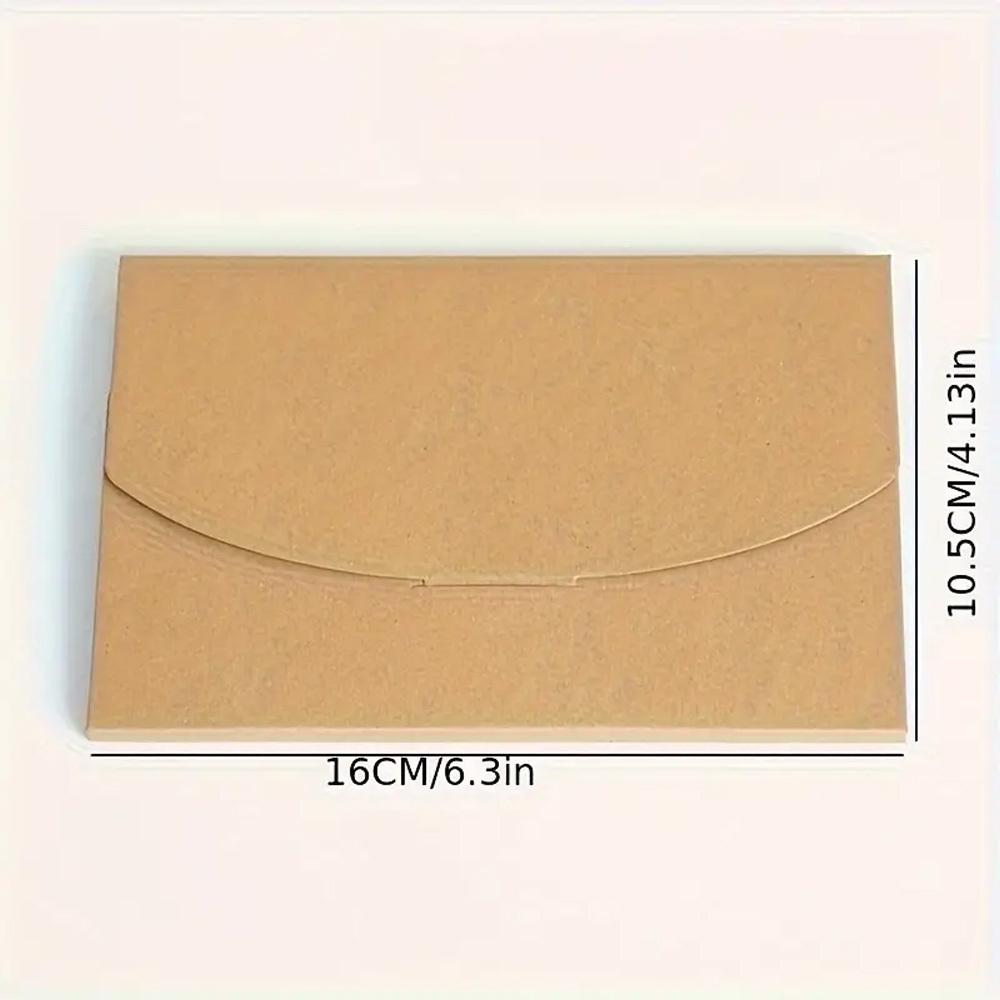 1Set/50pcs Window Envelope Carton Envelope Wrapping Box Paper Envelope Box Envelope Carton Envelope Box