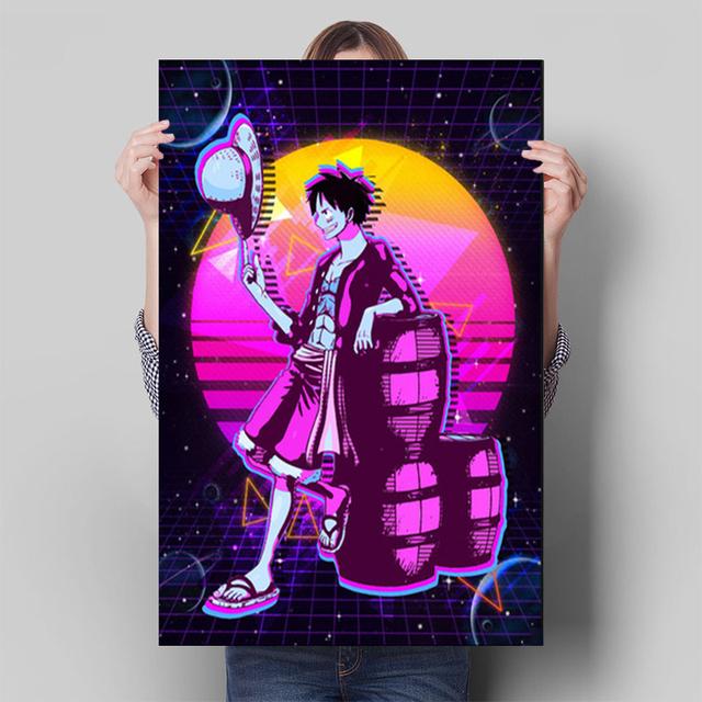 Japan Anime Canvas Painting Character Poster Wall Art Prints and Pictures  Mural Home Children's Room Decoration No Frame