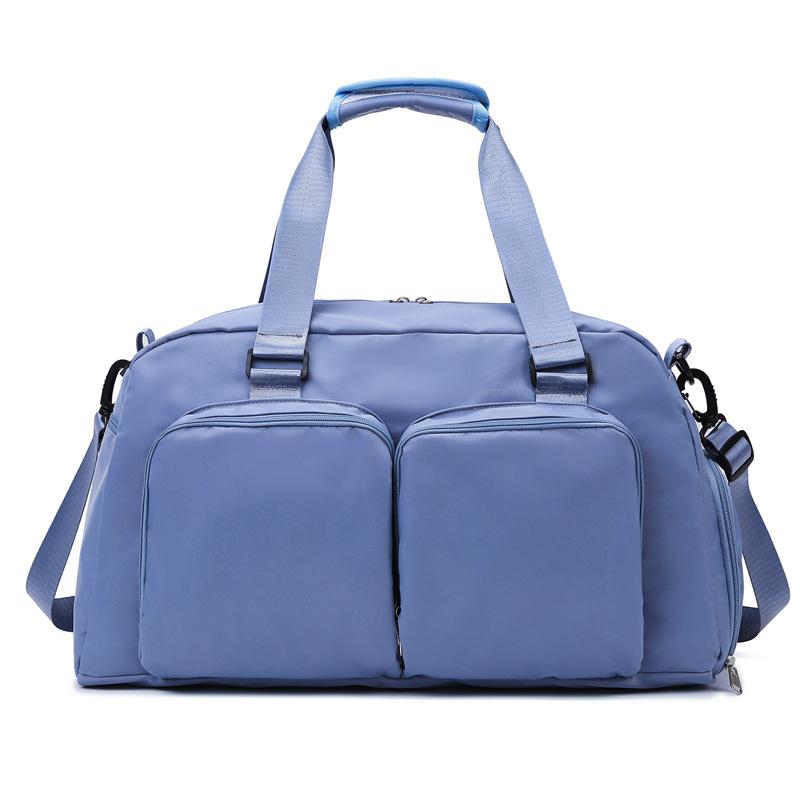 Simple Casual Dry and Wet Separation with Shoes Warehouse Yoga Fitness Bag Can Be Put On Tie Rod Luggage When Traveling