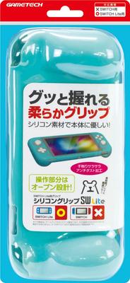 Ochranný kryt těla grip pro Nintendo Switch Lite Grip SW Lite Switch & "Silikon" (Modrý)"-