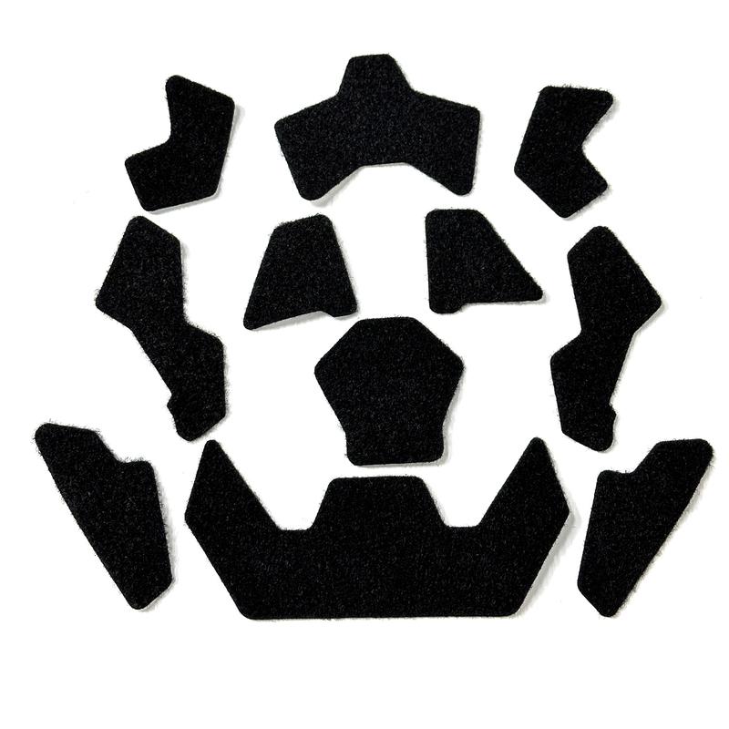 11pcs FAST Helmet Magic Sticker Airsoft Helmet Patches Hook and Loop Sticky for FAST Tactical Helmet Accessories