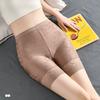Culotte d'été pour femme grande taille, ajourée en dentelle, anti-reflet, taille haute
