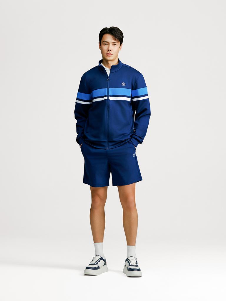 Tuta con zip Sergio Tacchini M Goat Colorblock (marina)