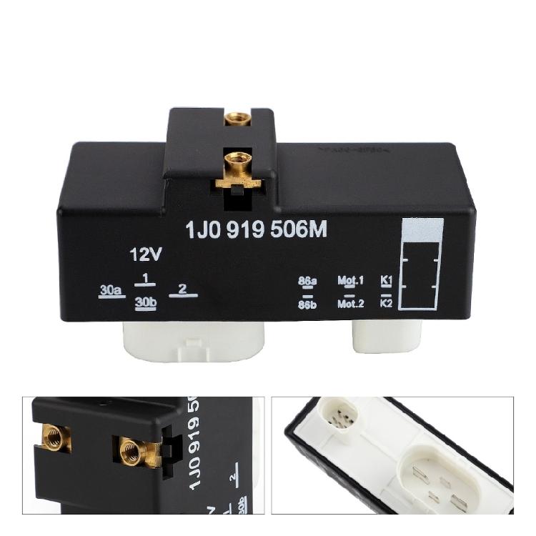 1J0919506M Cooling Fan Control Switch Relays for Golf Radiator Control Modules