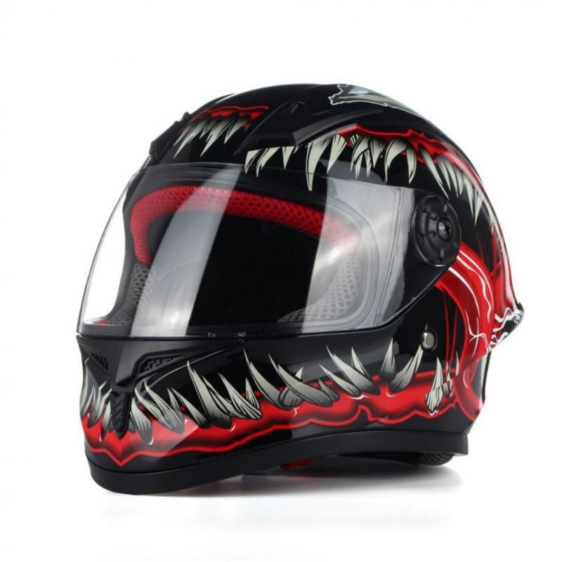 Casco da equitazione per bambini versione Karting Mountain Bike ATV Modello Full DH Downhill
