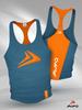 Men's Quick-Dry Muscle Tank Top - Loose Fit, Elastic, Sleeveless Running & Fitness Training Shirt