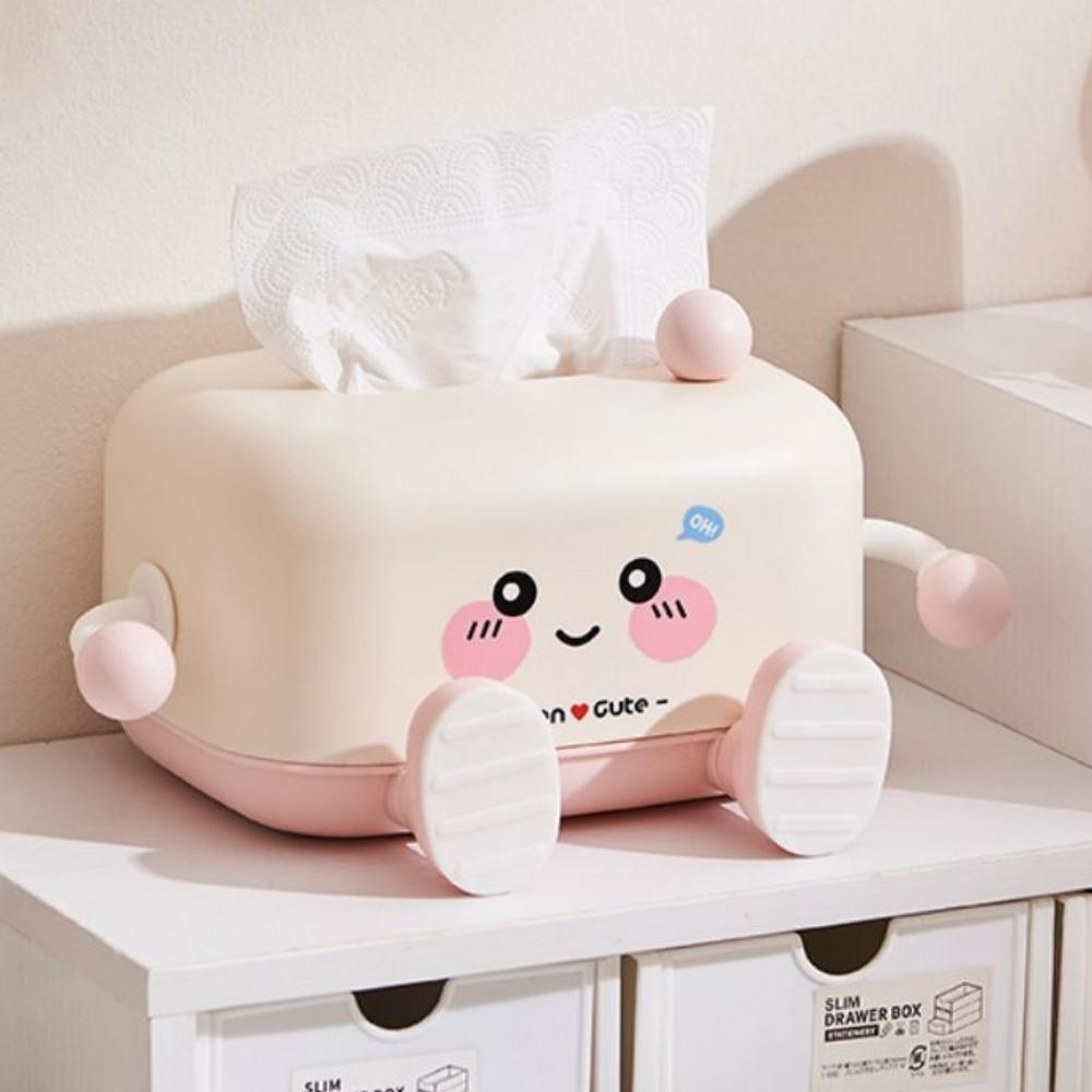 Creative Tissue Storage Box Large Capacity Napkin Storage Case  Desktop Decoration