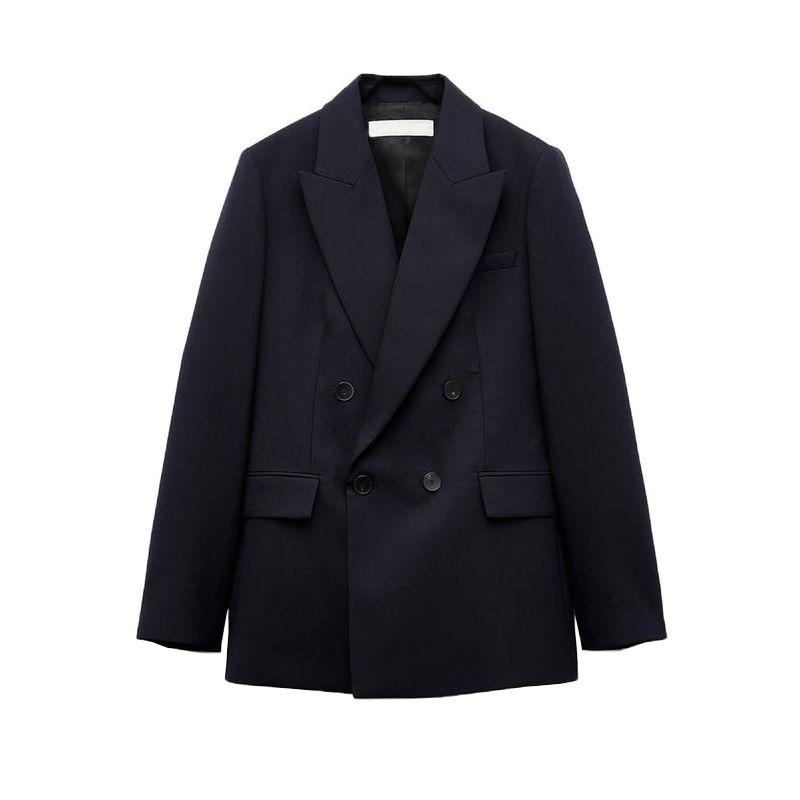 Fall and Winter New Arrival Women's Clothing Fashion Style Straight-Leg Pants 9382320 Double Breasted Suit Outwear 9380320