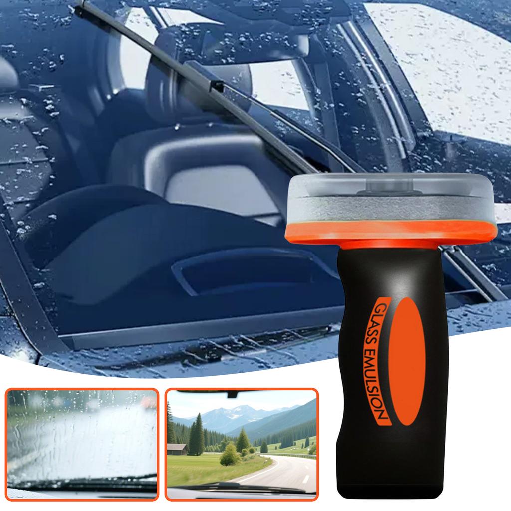 2026 Glass Oil Film Cleaning Brush Windshield Oil Film Coating Cleaning Paste Automobile Foam Cleaner Without Damaging Glass