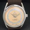 Schweizer Vintage-Herrenuhr Titoni Airmaster Titoflex mit Handaufzug, beige, a703233-1