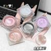 Liquid Gel Eyeshadow Pearl Glitter Body Highlighter Monochrome Diamond Shimmer Silkworm Brighten High Gloss Sequins Quick Drying