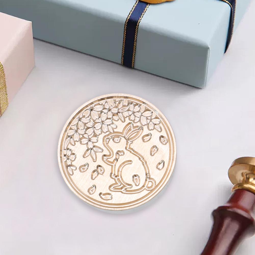 AU Animal Series Stamp Head Classic Vintage Stamps Print Head for Gift Scrapbook