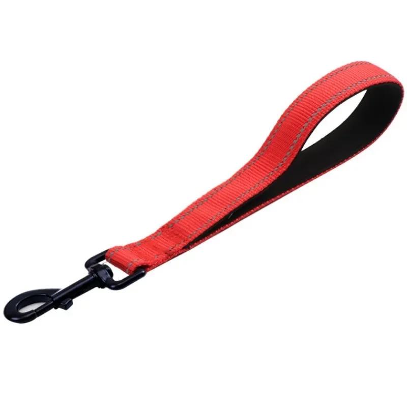 Dog Leash Short Dogs Leash Nylon Leashes for Large Dog Walking Reflective Waterproof Leash Dogs Traction Rope Pet Chain