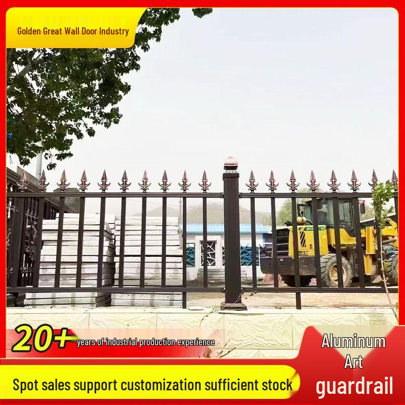 Aluminium-Kunstgeländer für Hof und Balkon
