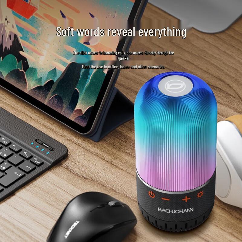 Bach Johann Q8 Portable HIFI Bluetooth Speaker