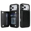 For IPhone 18 17 Pro Max Air Case Luxury PU Leather Wallet Flip Card Holder Cover Shockproof Magnetic Coque Luxury Book Funda