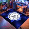 Tappeto con logo AFC Ajax per Soggiorno Camera da Letto Decorazione Divano Casa, Tappetino Antiscivolo per Giochi Bambini