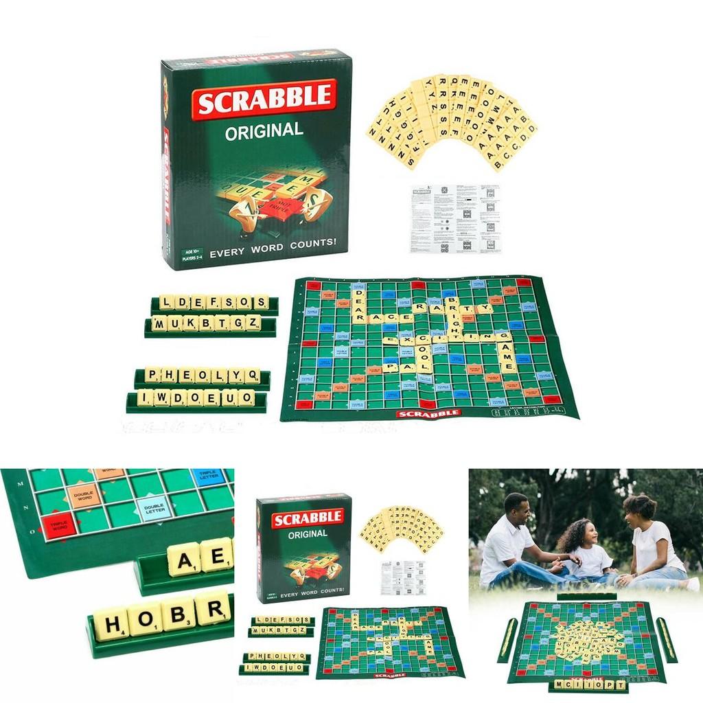 Fun And Engaging Scrabble Board Game For Kids And Adults To Enhance Vocabulary Skills