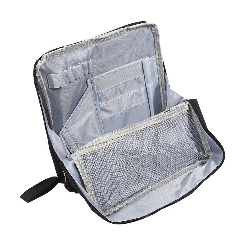 2025 New Cosmetic Bag Multi Layer Stationery Hot Sale Travel Portable Large Capacity Double Opening Women's Toiletry Storage