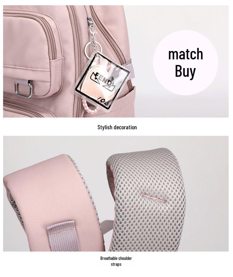 3rd-6th Grade School Backpack for Boys & Girls, Large Capacity, Campus & Travel Style