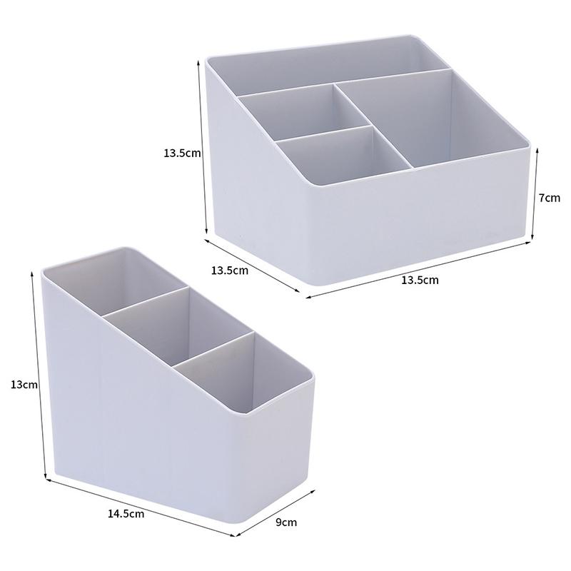 Home Desktop Storage Box Plastic Miscellaneous Basket Cosmetics Sorting Box Remote Control Multi Functional Sorting Storage Box